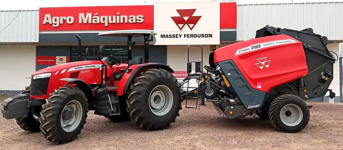 Rotoenfardadora Massey Ferguson RB 4180 V