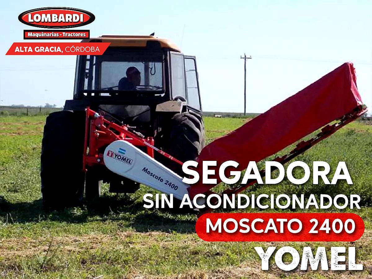 Segadora Yomel - Moscato 2400 sin Acondicionador