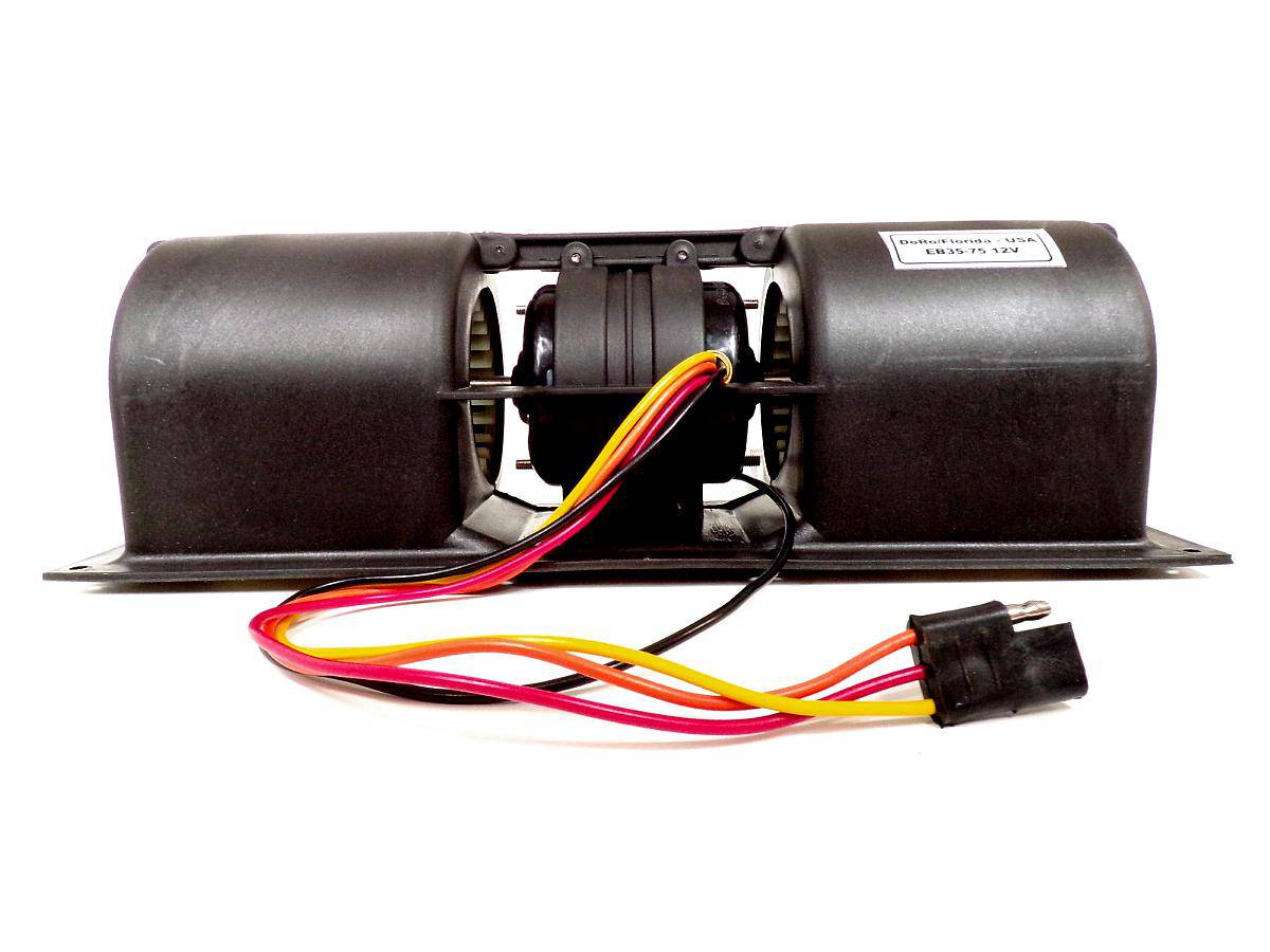Motor Forzador 12 Volts - 2 Ejes (con Turbina)
