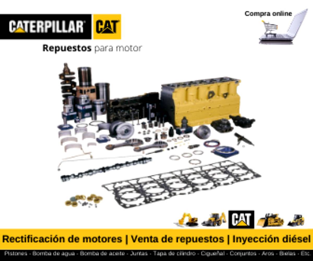 Reparación, Servicio y Repuestos para Motores Caterpillar Agroads