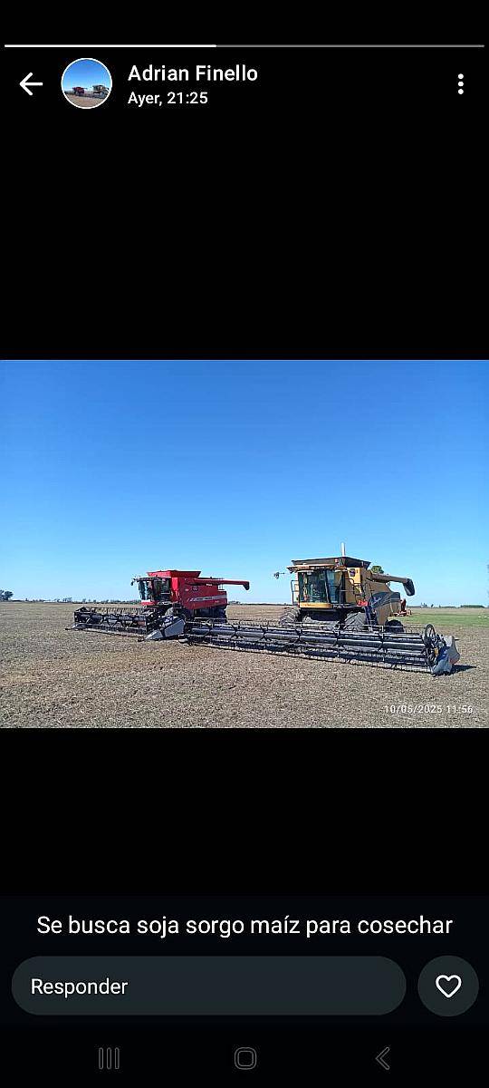 Servios de Cosecha Fina y Gruesa