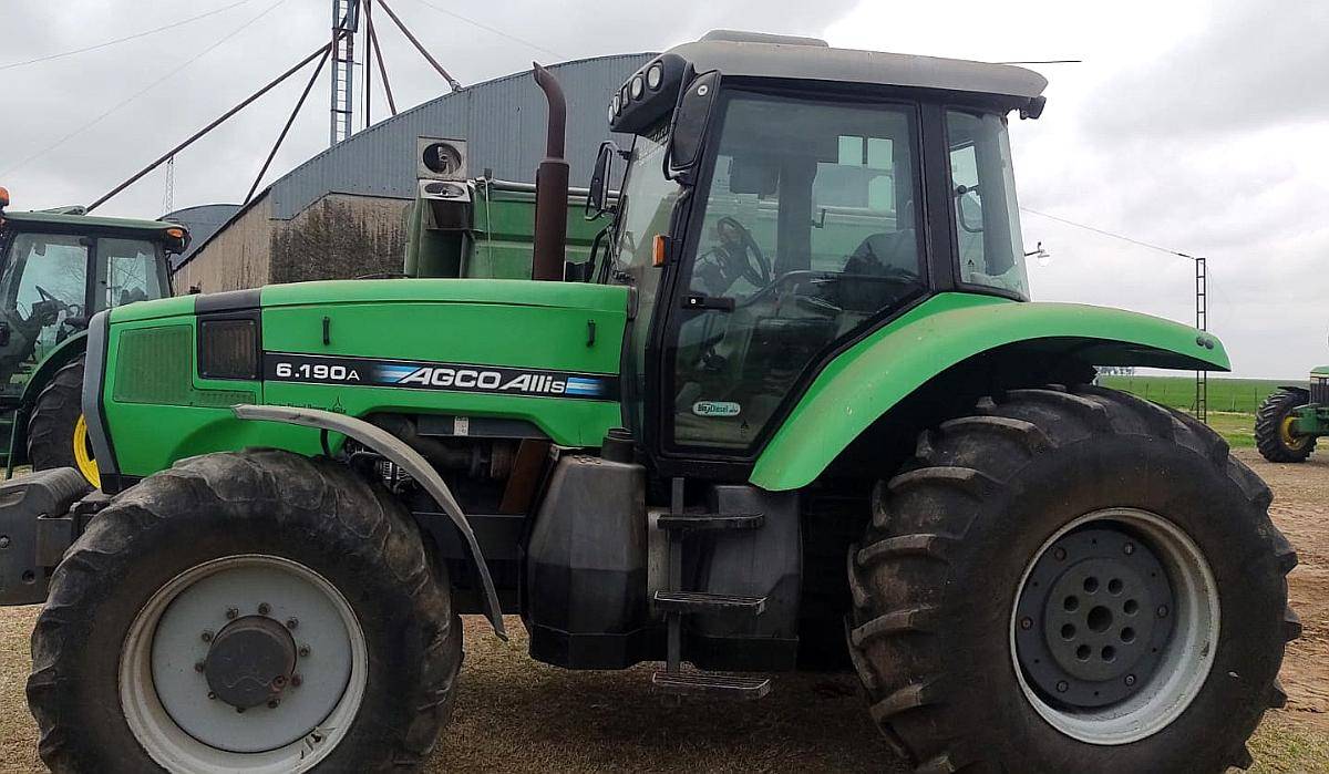 Tractor Agco Allis 6.190 2014 - 8.600 Hs - Piloto Trimble