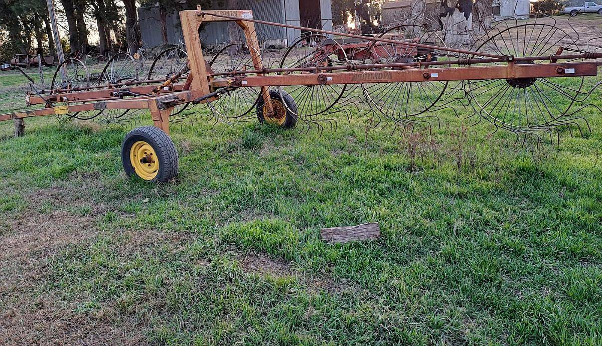 Rastrillo Lateral Agronova de 7