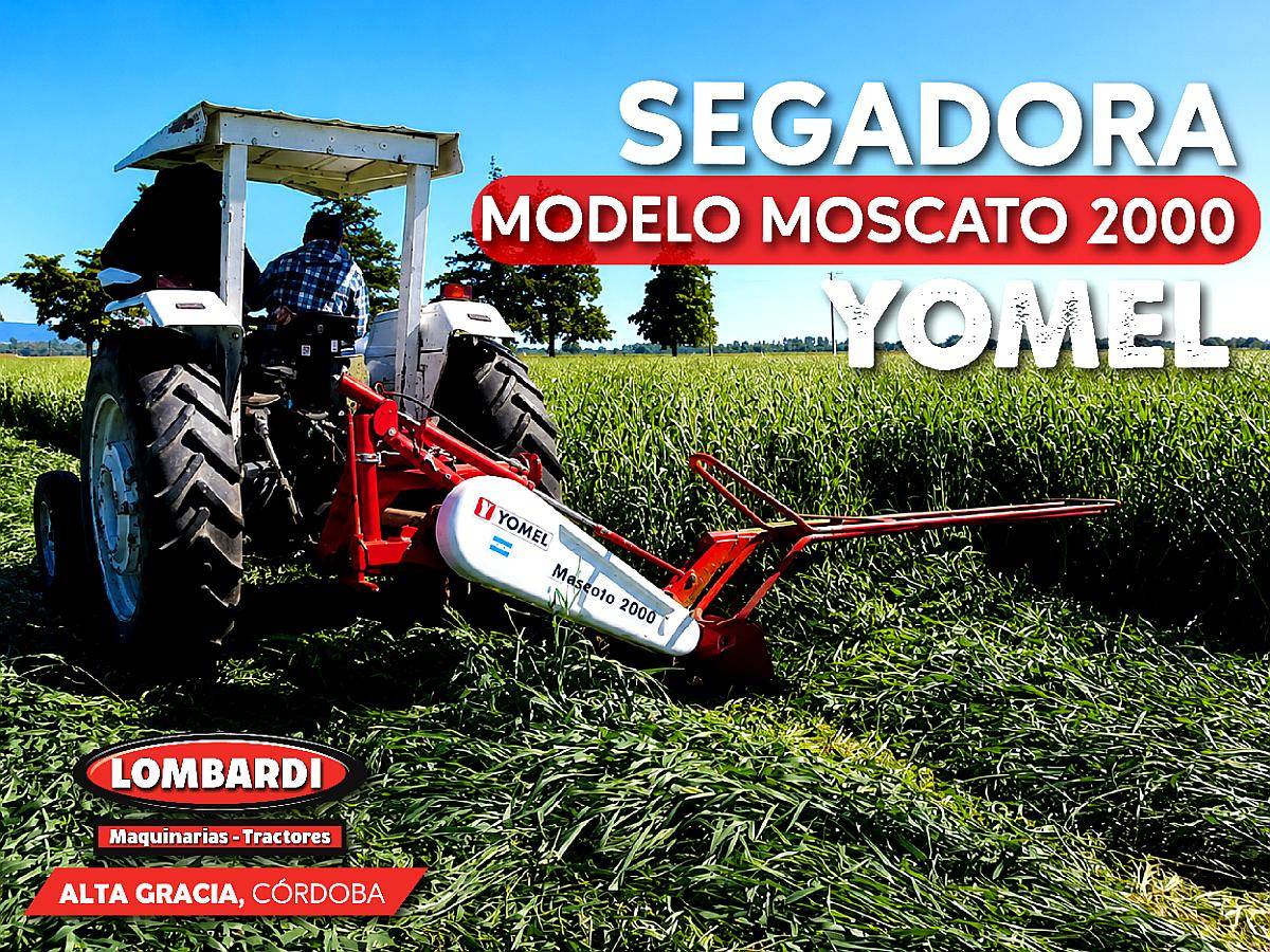 Segadoras Yomel - Moscato 2000 sin Acondicionado