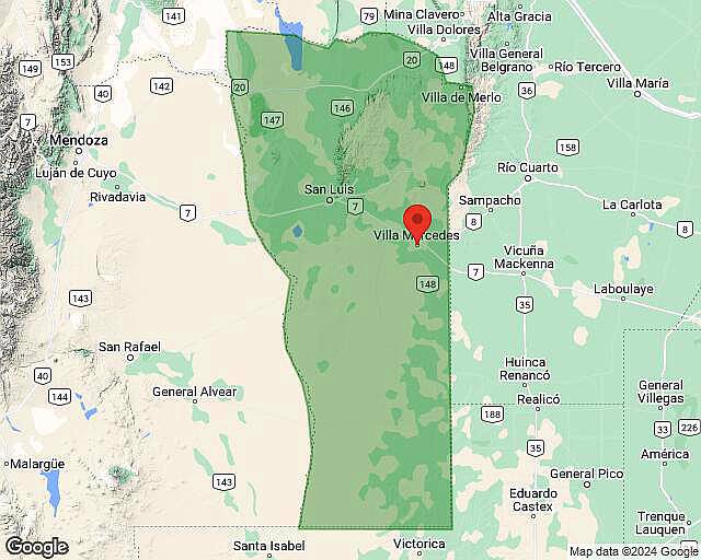 Villa Mercedes 130 Has