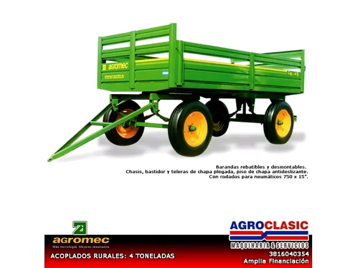 Acoplado Rural Agromec 4 T