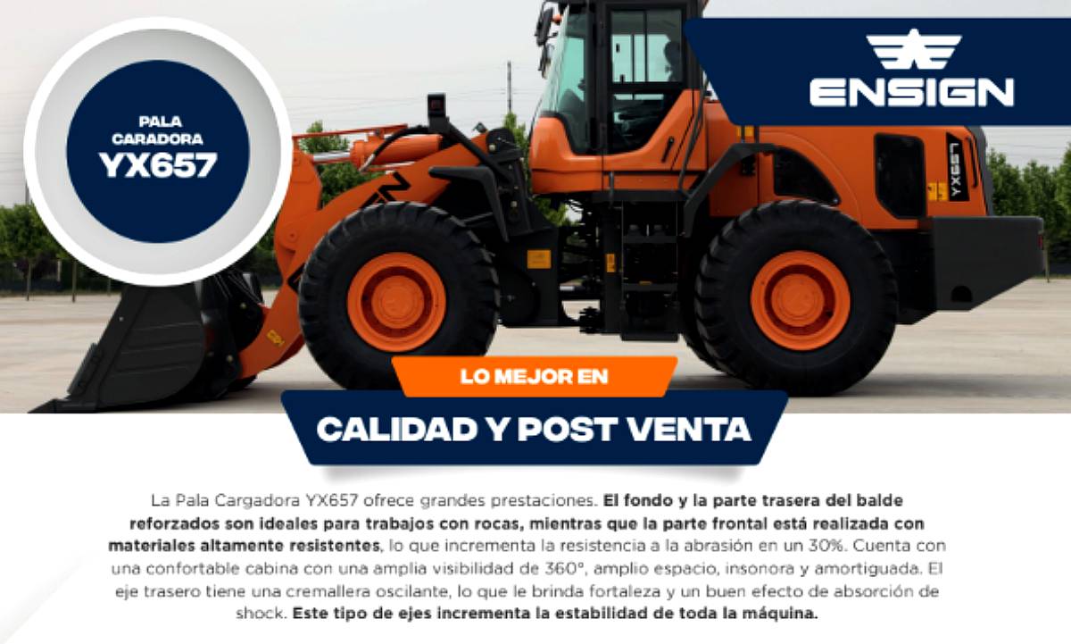 Ensing Pala Cargadora YX 657 C