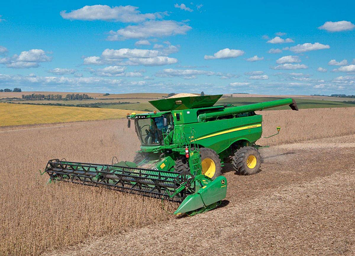 Cosechadora de Grano Serie S680 a Rotor John Deere Agroads
