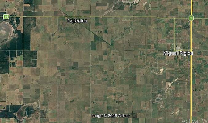 Dueño Vende 192 Has, Agrícolas, en Cereales, la Pampa