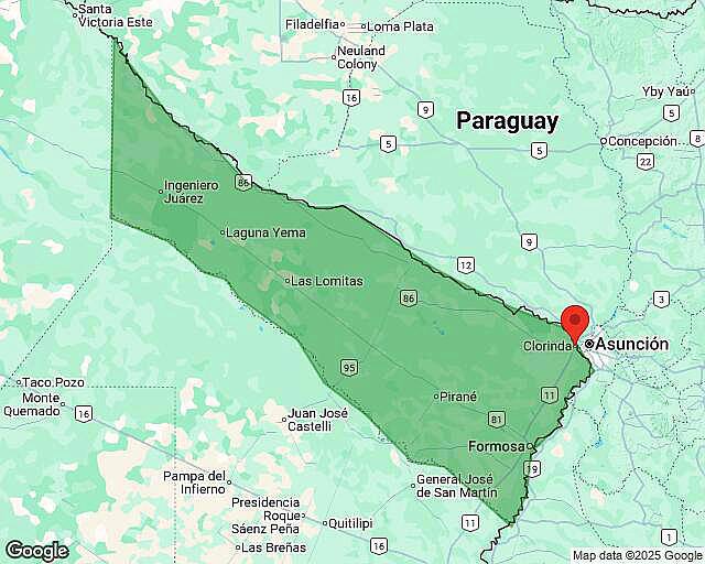 Vendo Campo Clorinda Formosa