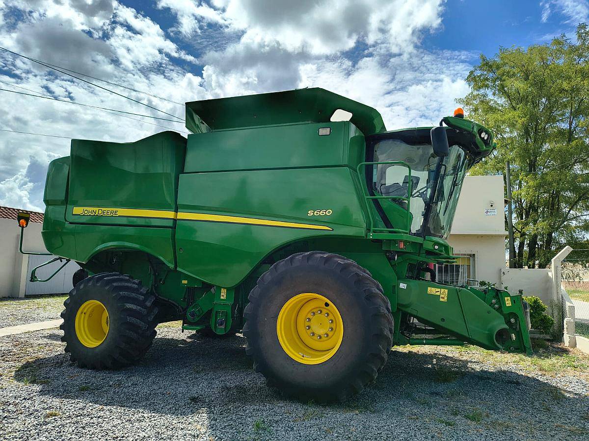 Cosechadora John Deere S660 - Usada