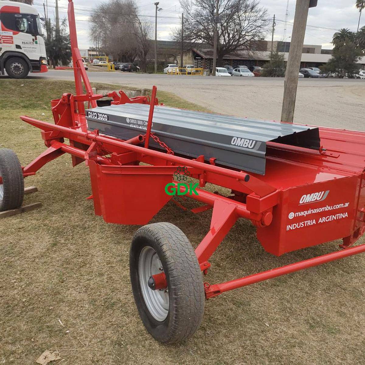 Desmalezadora de Arrastre Hileradora DHO 3000. Ombu