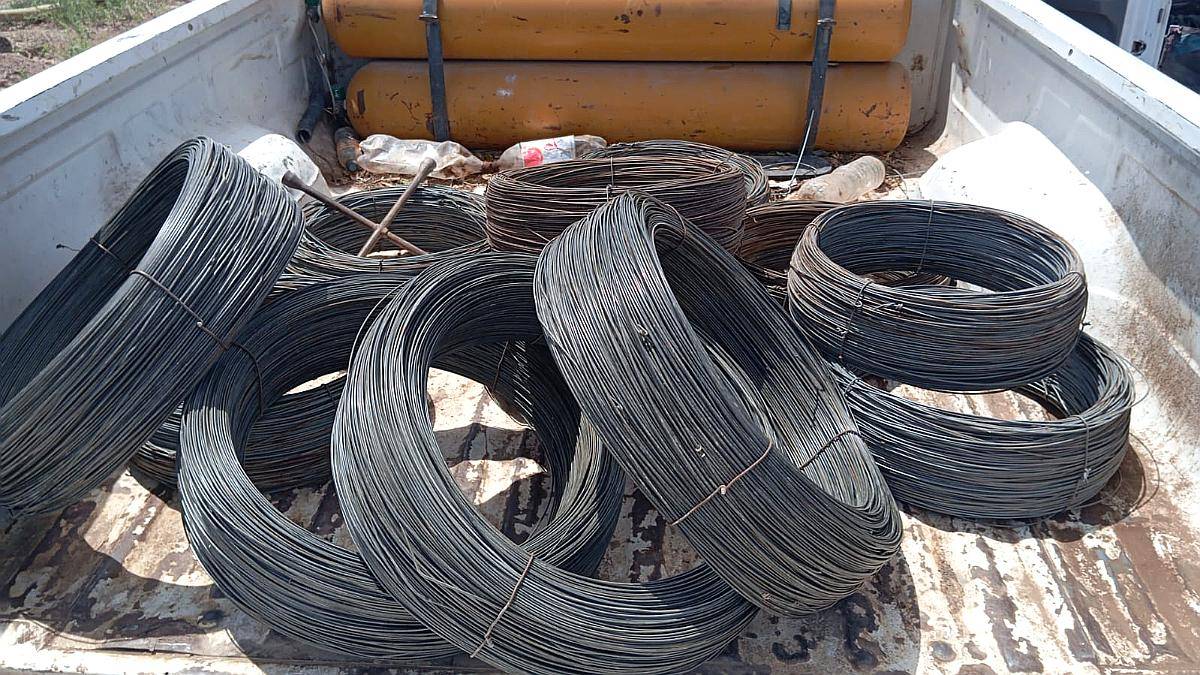 Vendo Alambre Usado 17/15 Alta Resistencia