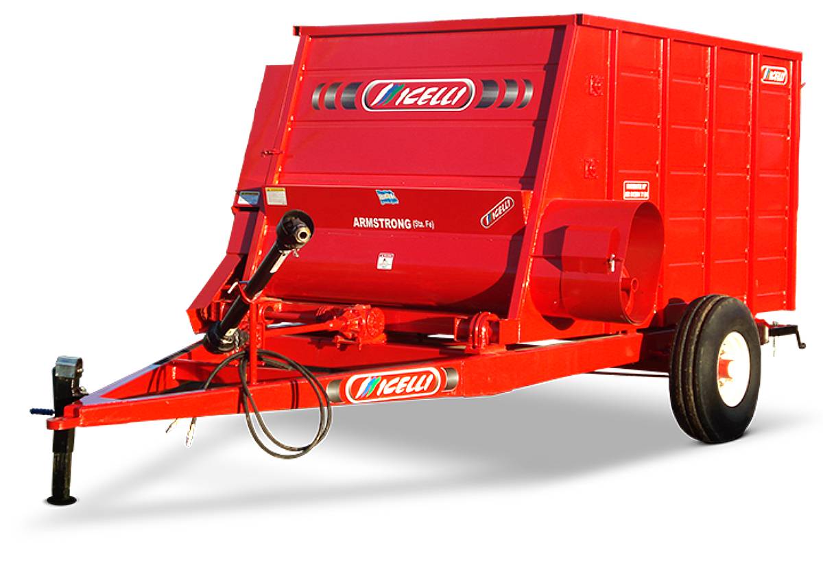 Carro Distribuidor de Silos Forrajero 10.5m3 Micelli