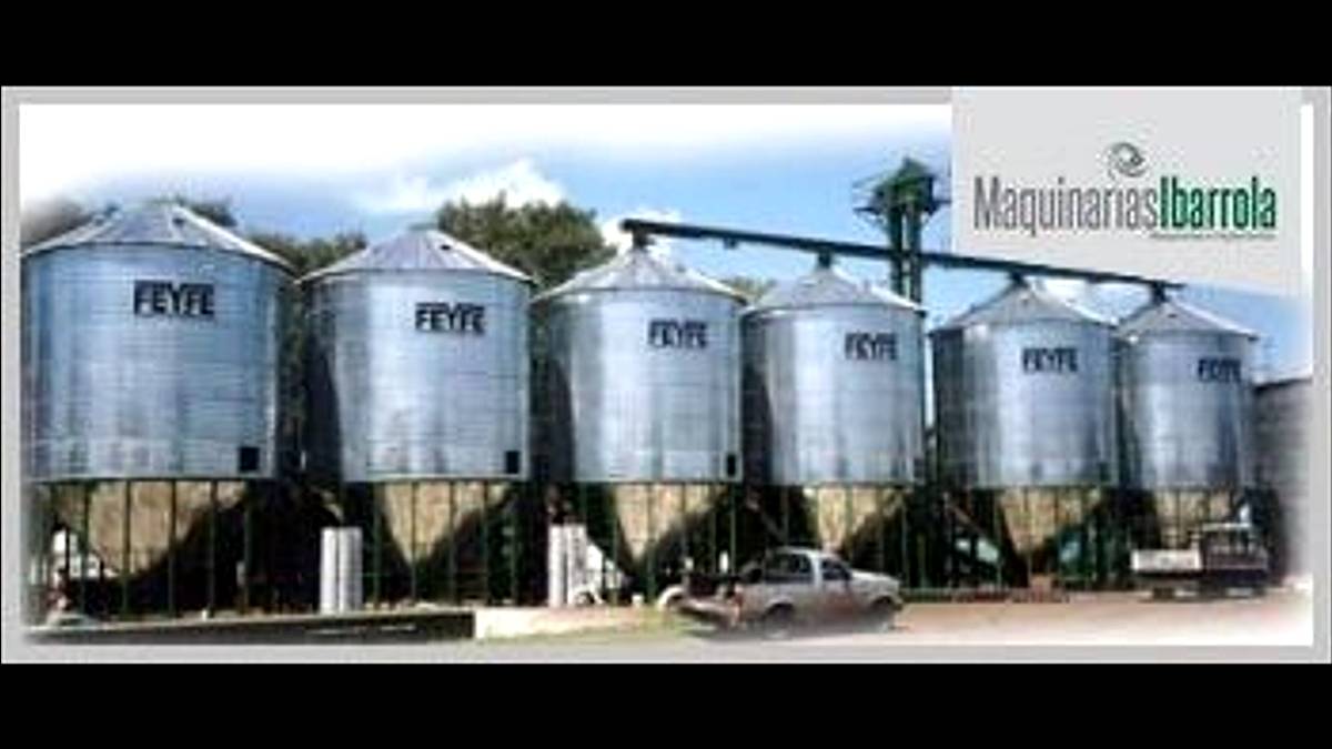 Silo Aereo de Chapa para Fertilizante Y/O Balanceado FE y FE