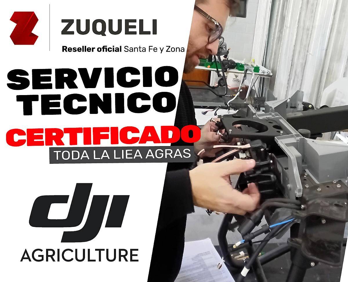 Servicio Certificado DJI Agras