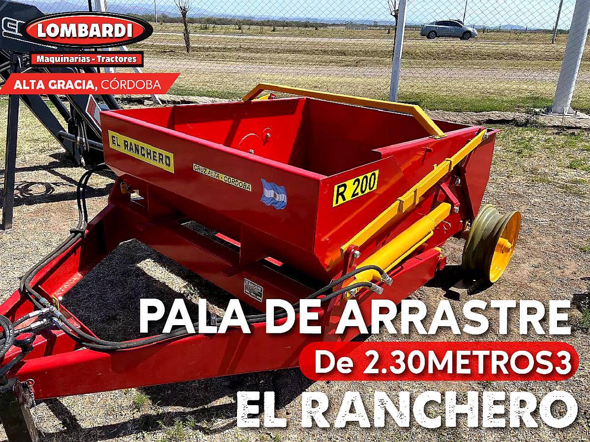 Pala de Arrastre de 2.30mts3 - el Ranchero - Disponible