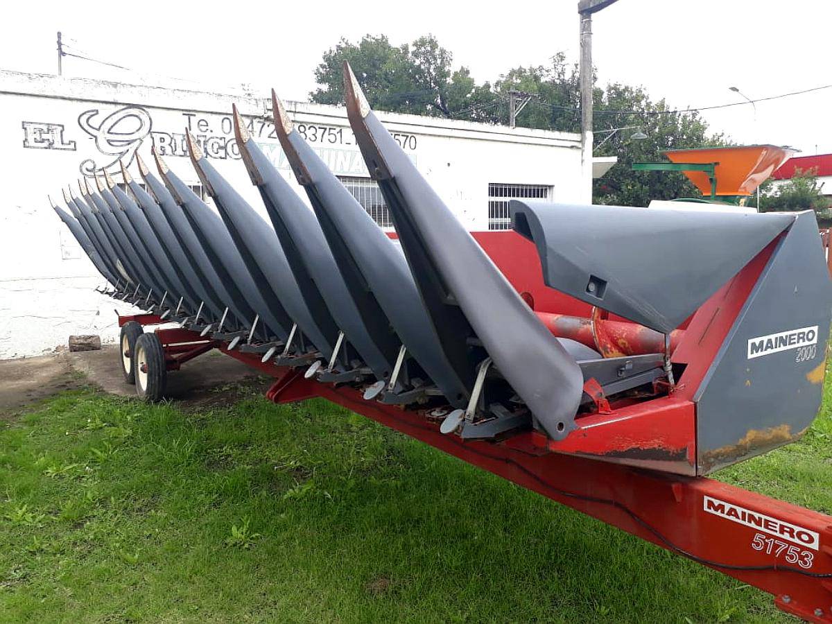 Excelente Maicero Mainero Modelo 2000 de 13 Surcos a 52 cm
