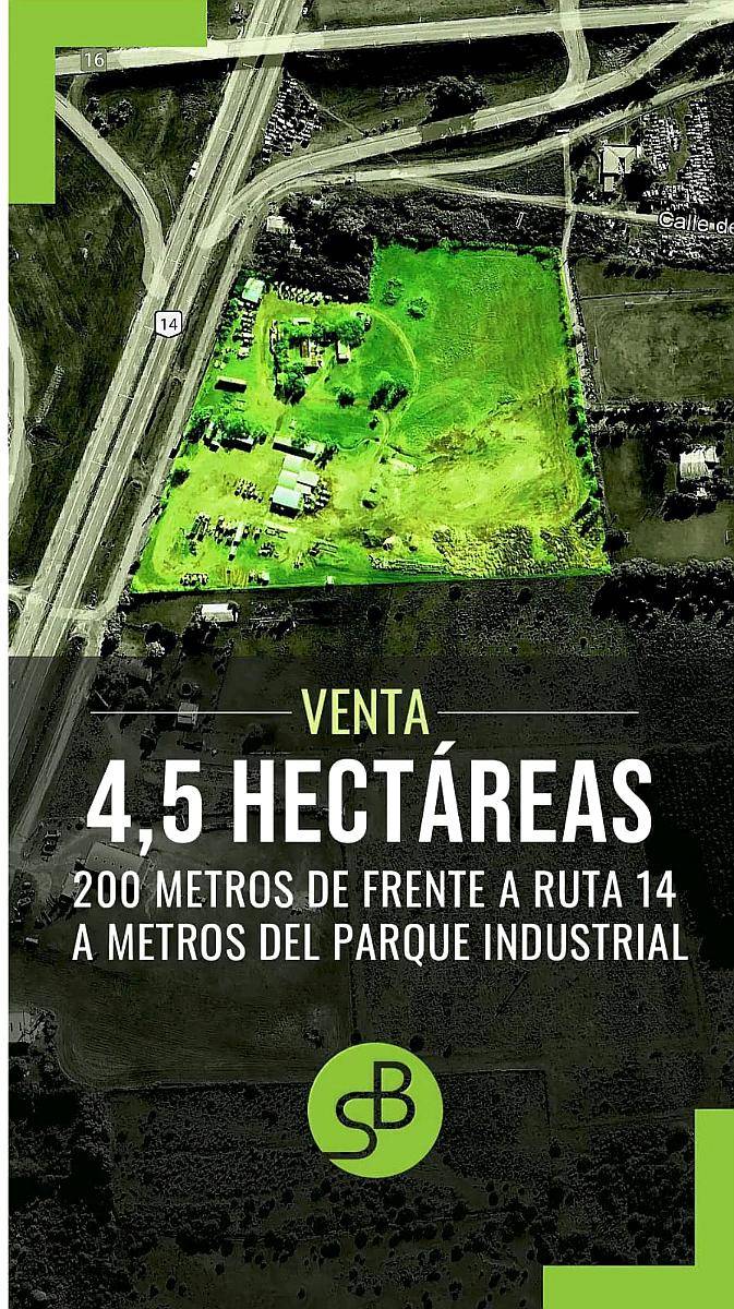 4.5 Hectáreas, 200 Metros Frente a Autopista, Gualeguaychú.