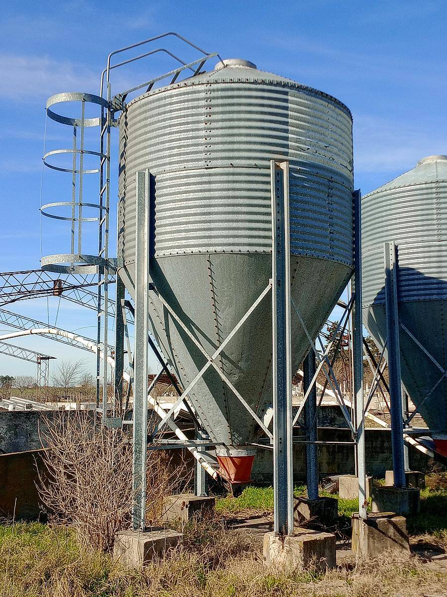 Silo Galvanizado P/ Alimento Balanceado 14m3