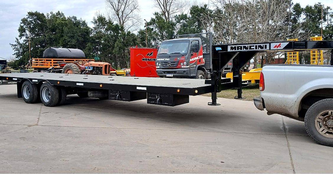 Trailer Mancini Cuello Cigueña para 10 TN - Financiacion