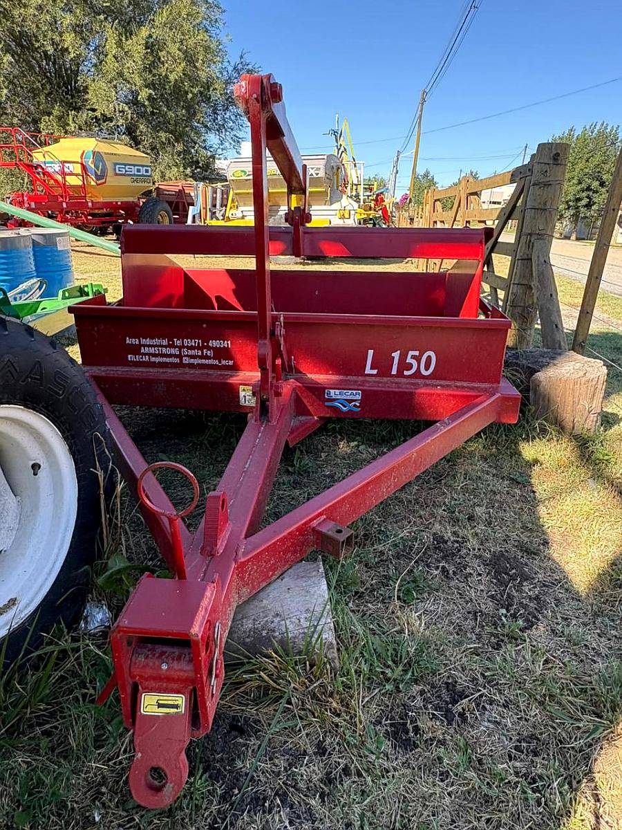 Pala de Arrastre Lecar de 1,50 Mts L150