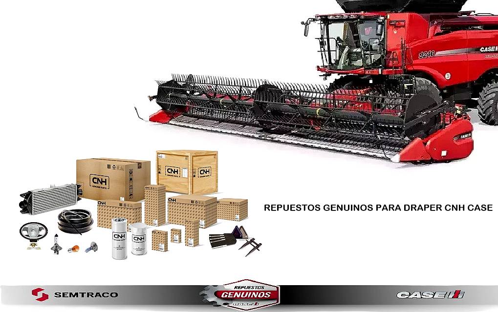 Repuestos Genuinos para Cabezales Draper Cnh, Case New Holla