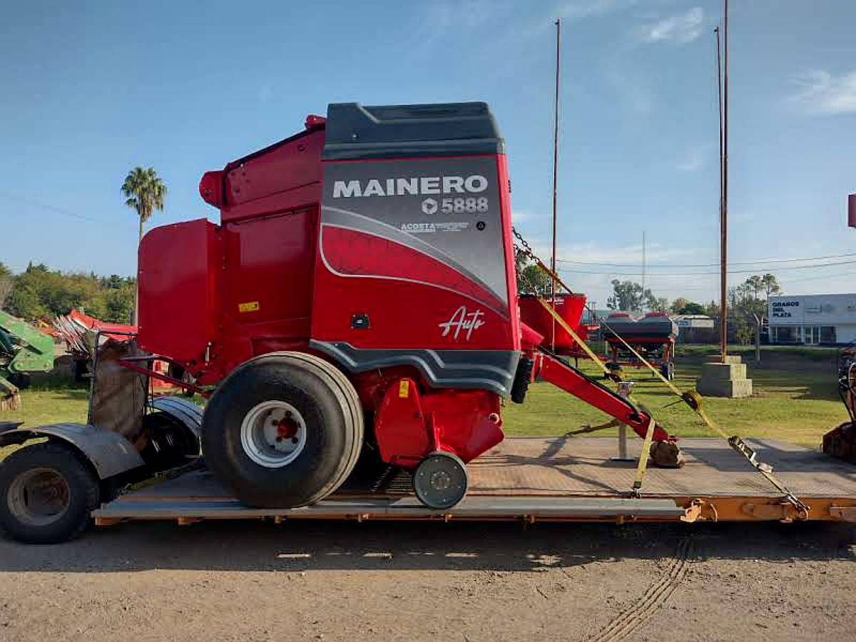 Rotoenfardadora Mainero Mod. 5888 Auto.
