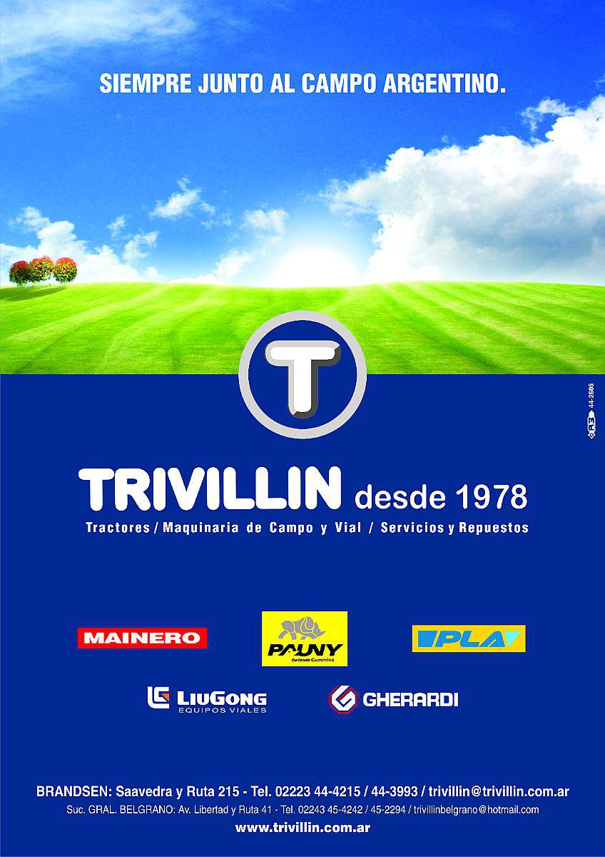 Vendedor de Maquinarias Agricolas y Vial