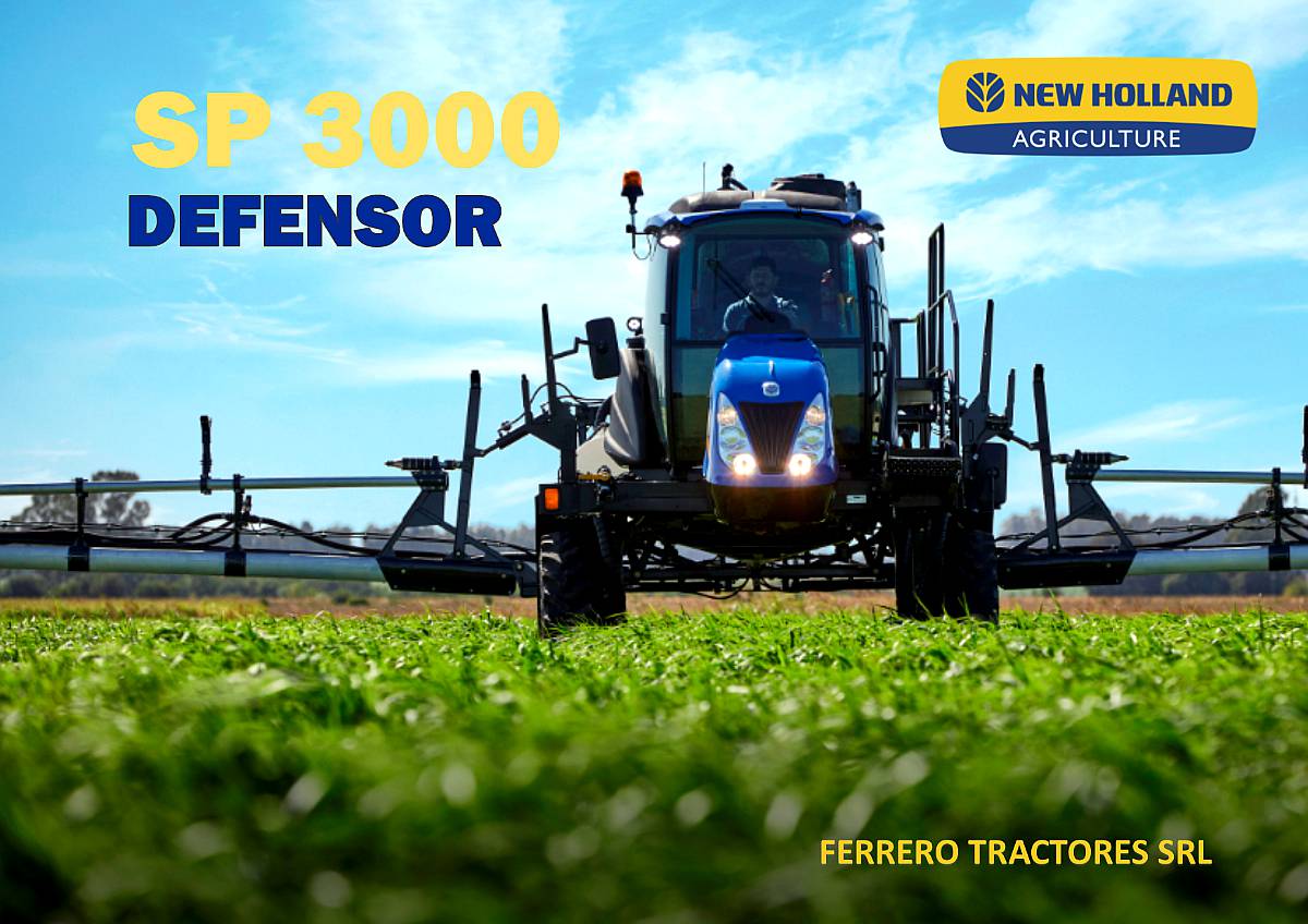 Pulverizador New Holland Defensor SP 3000 - Nueva