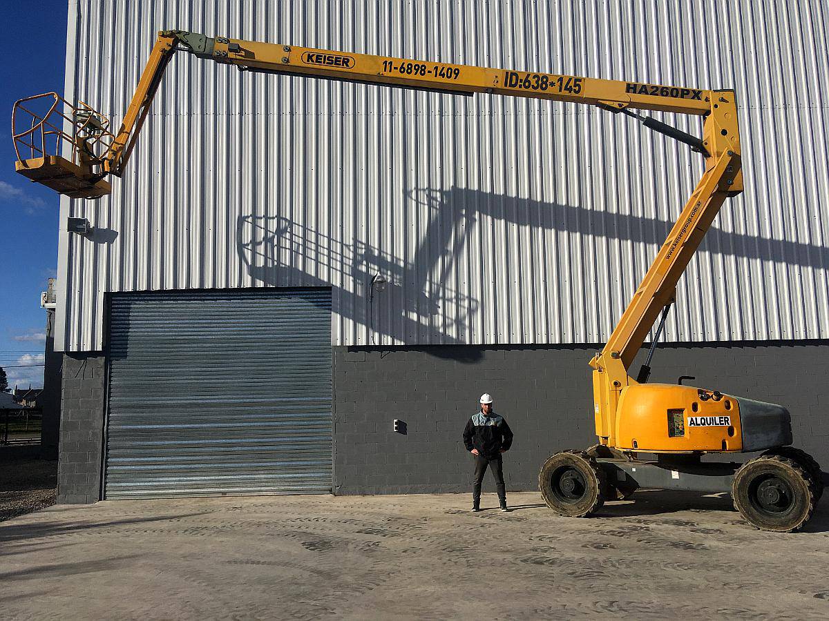 Alquiler Brazo Articulado Diesel 26m Haulotte JLG