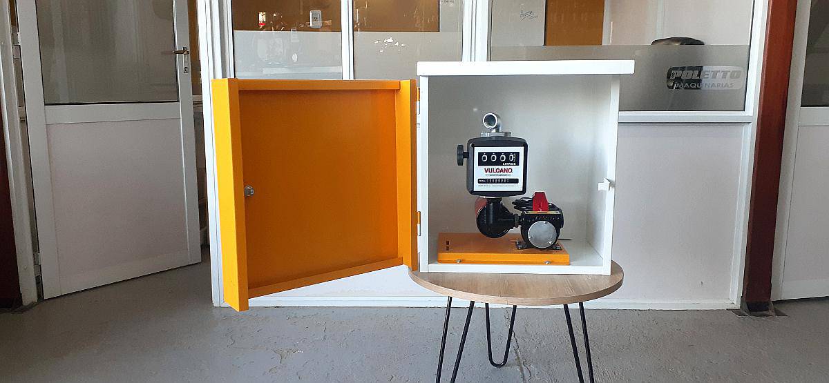 Bomba a 12v, Gas-oíl de 1.800 Litros con Gabinete Cerrado.
