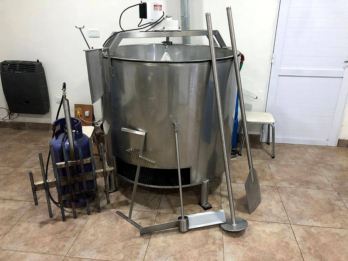 Planta de Elaboración Artesanal de 500 Lts Impecable