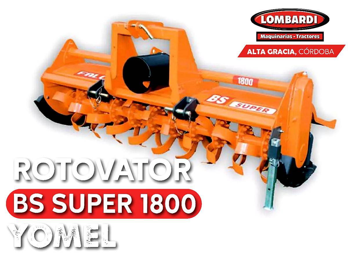 Rotovator BS Super 1800 C/cadena - Yomel - Disponible