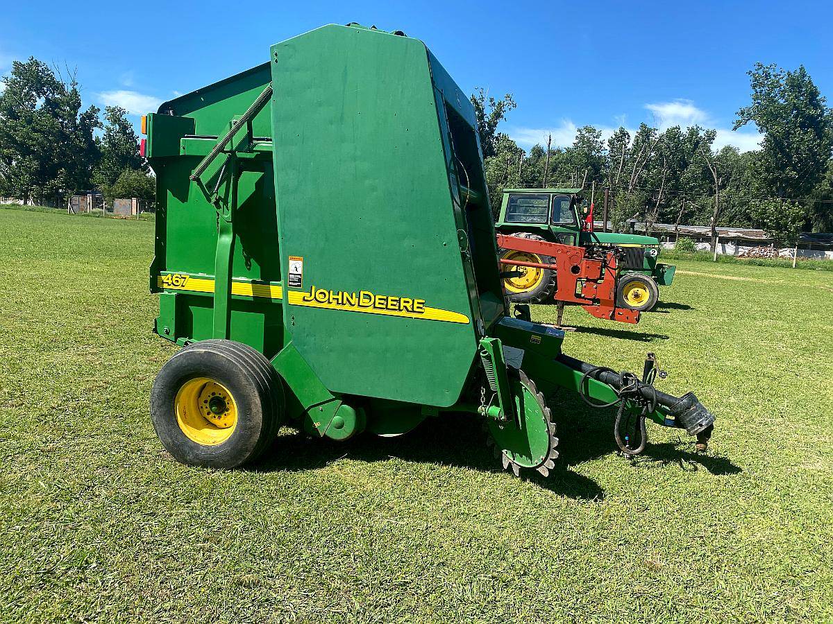 Rotoenfardadora John Deere 467 para Rollos de 1.20 de Ancho