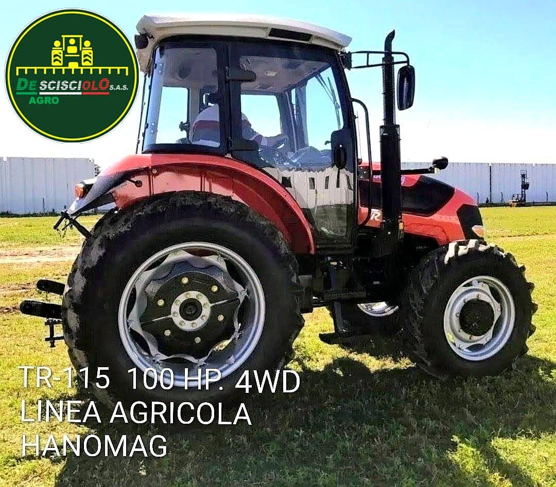 Tractor Tr-115c 100 HP. Agricola Hanomag