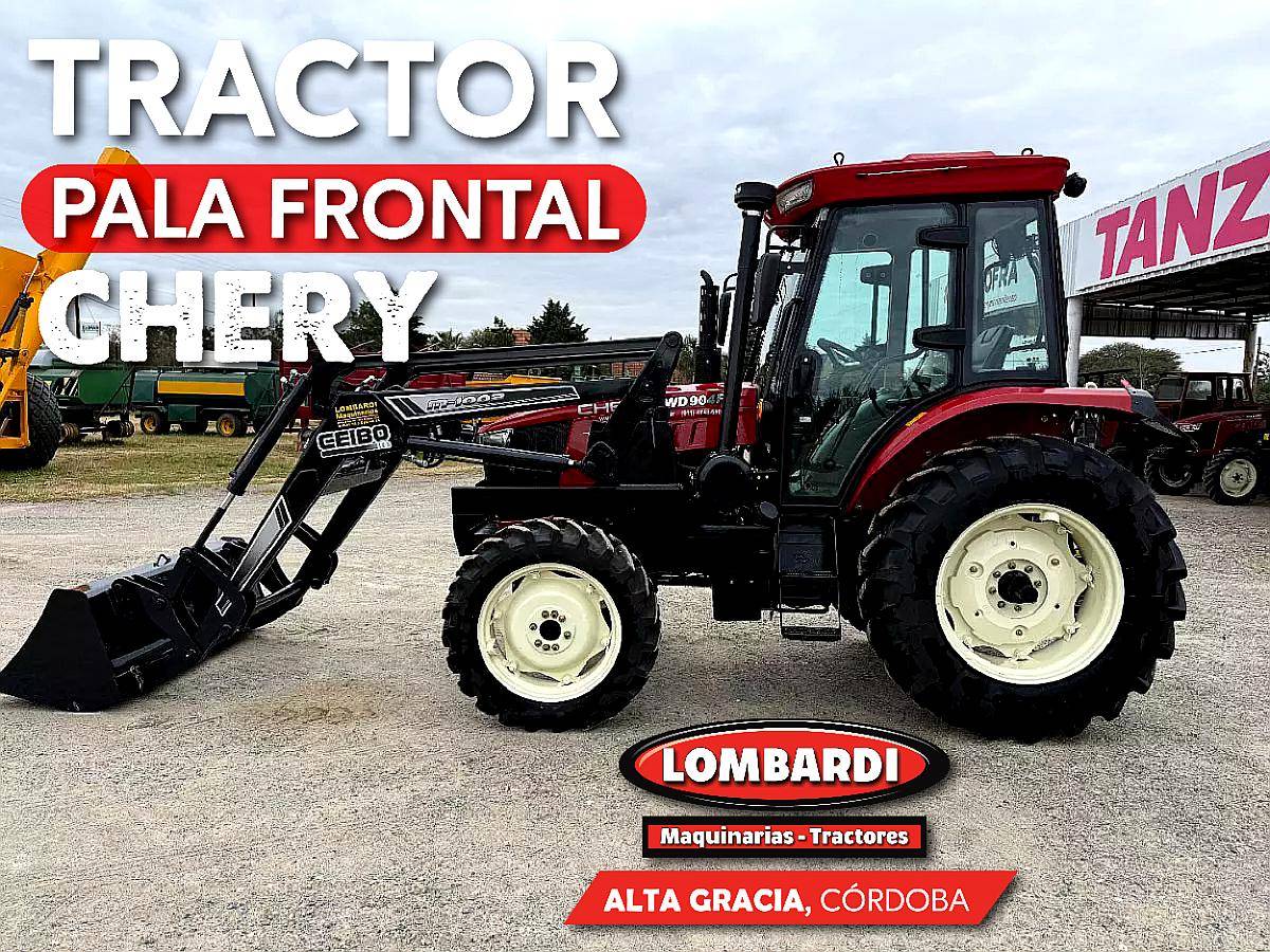 Tractor Chery 92hp 4X4 con Pala Frontal
