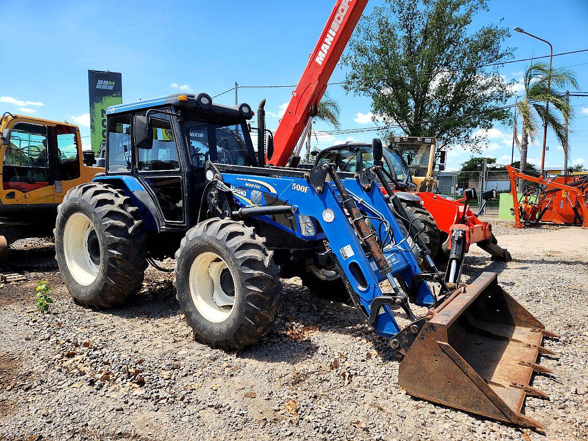 Tractor New Holland Tl95e 4X4 95hp — año 2022 — con Pala