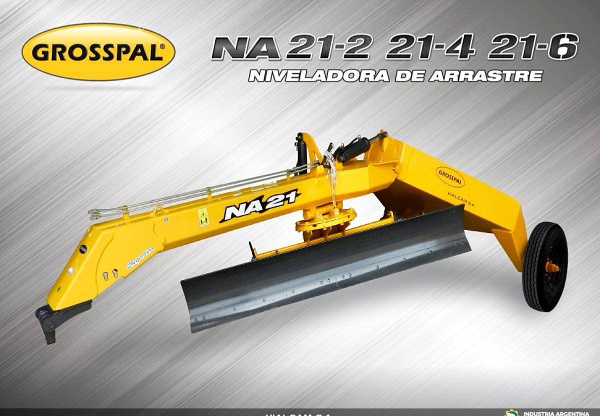 Niveladora de Arrastre NA •21-2 •21-4 •21-6