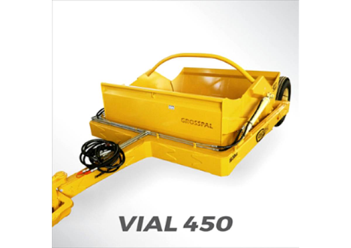Pala Hidráulica Grosspal Vial 450 - 9 de Julio
