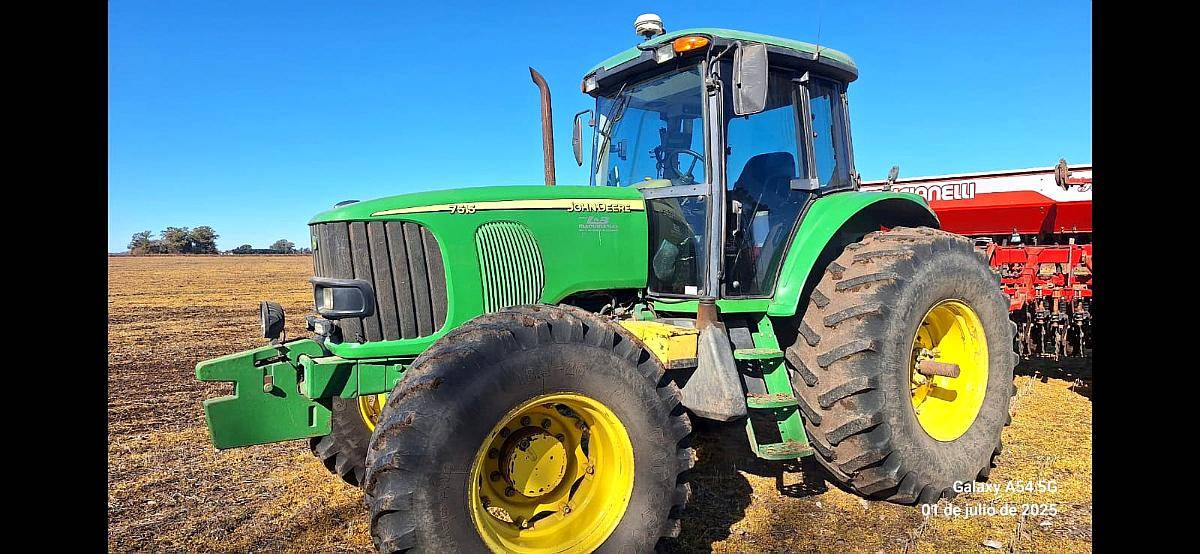 Tractor John Deere 7515 2010 - 140hp Paton - sin Piloto