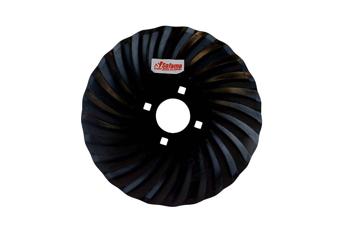 Cuchilla Turbo 18 C75 4 Lat. 20/25/30/35 Ondas