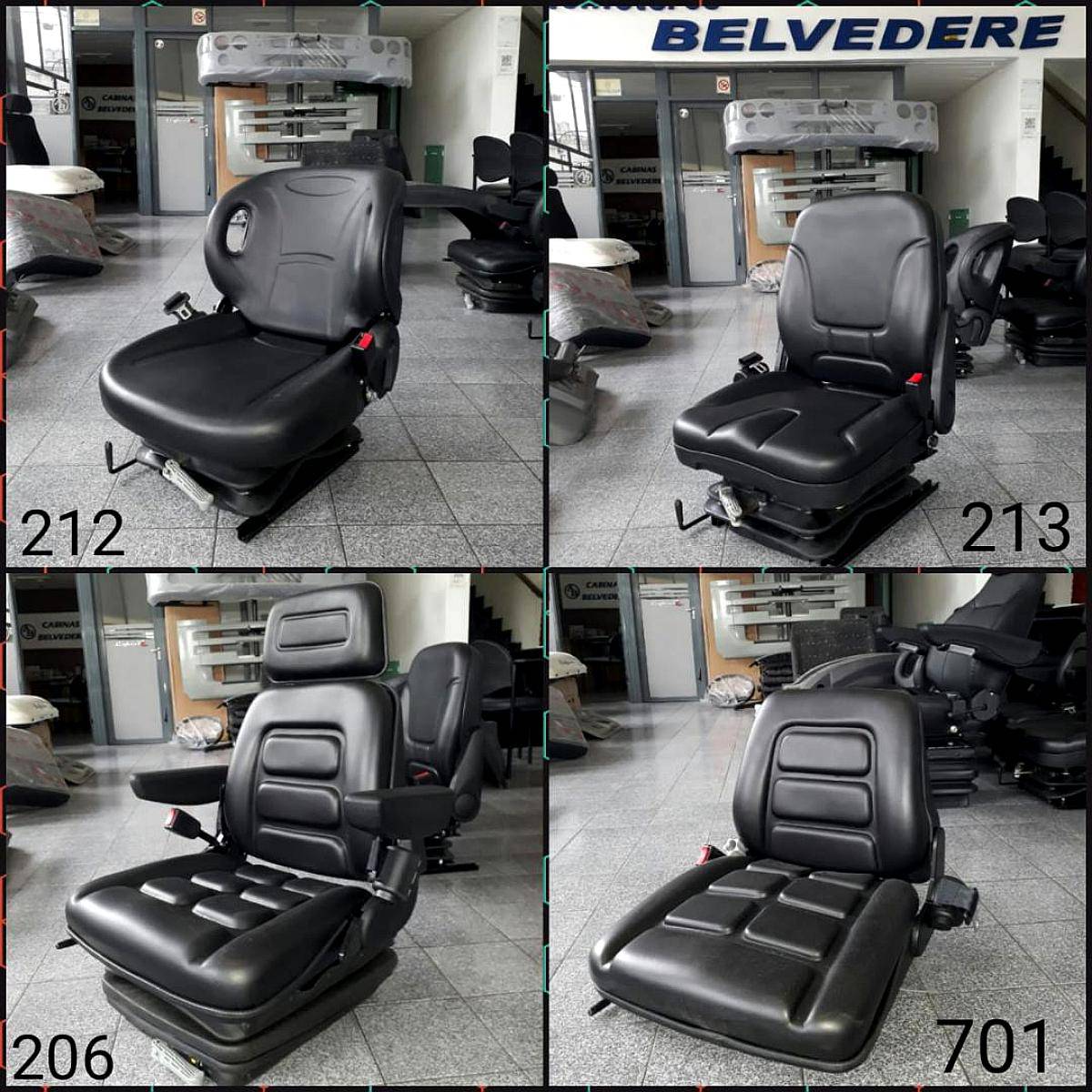 Butaca Autoelevador Maquinaria Vial Universal 100% Adaptable