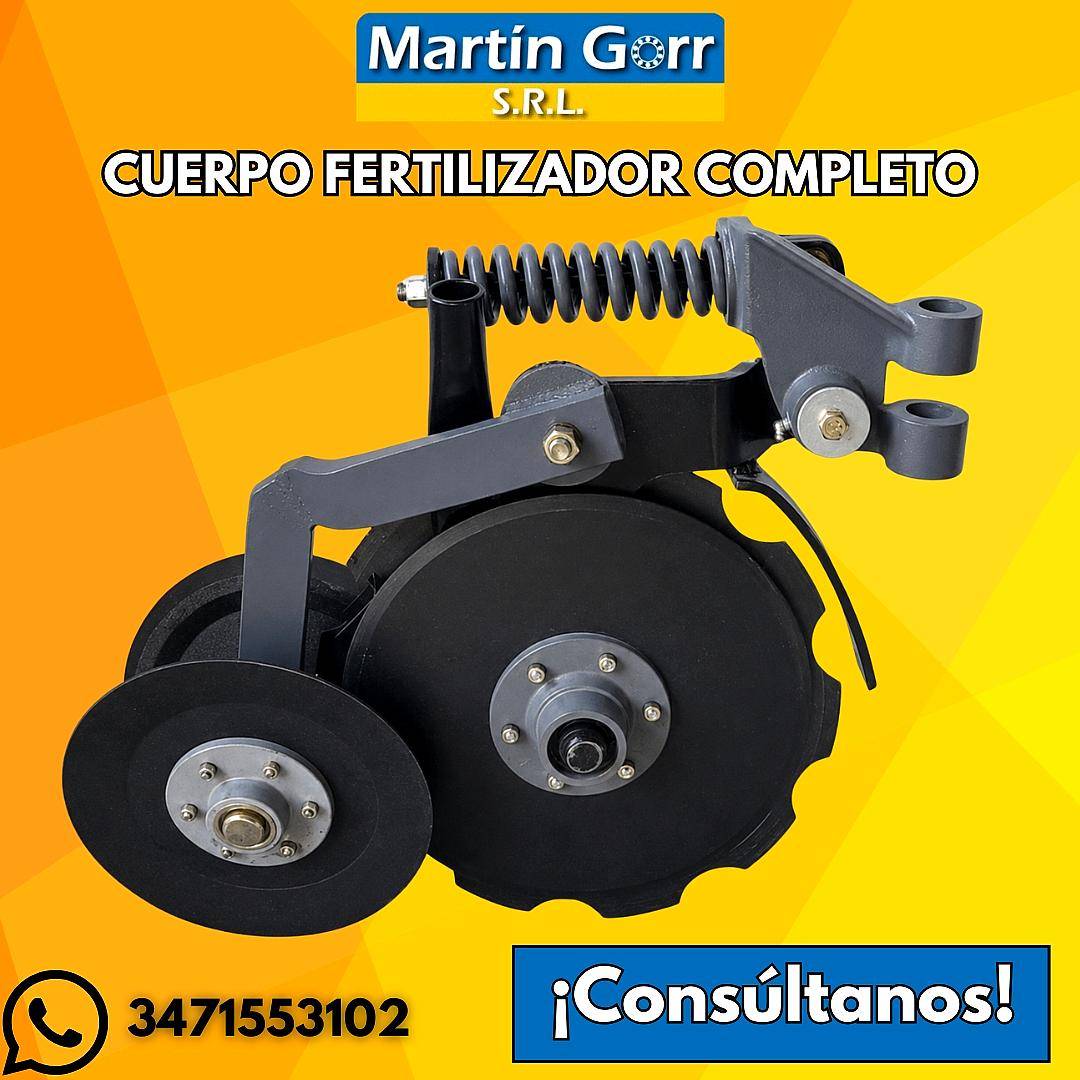 Cuerpos de Siembra, Discos Doble Fertilización, Cuerpos