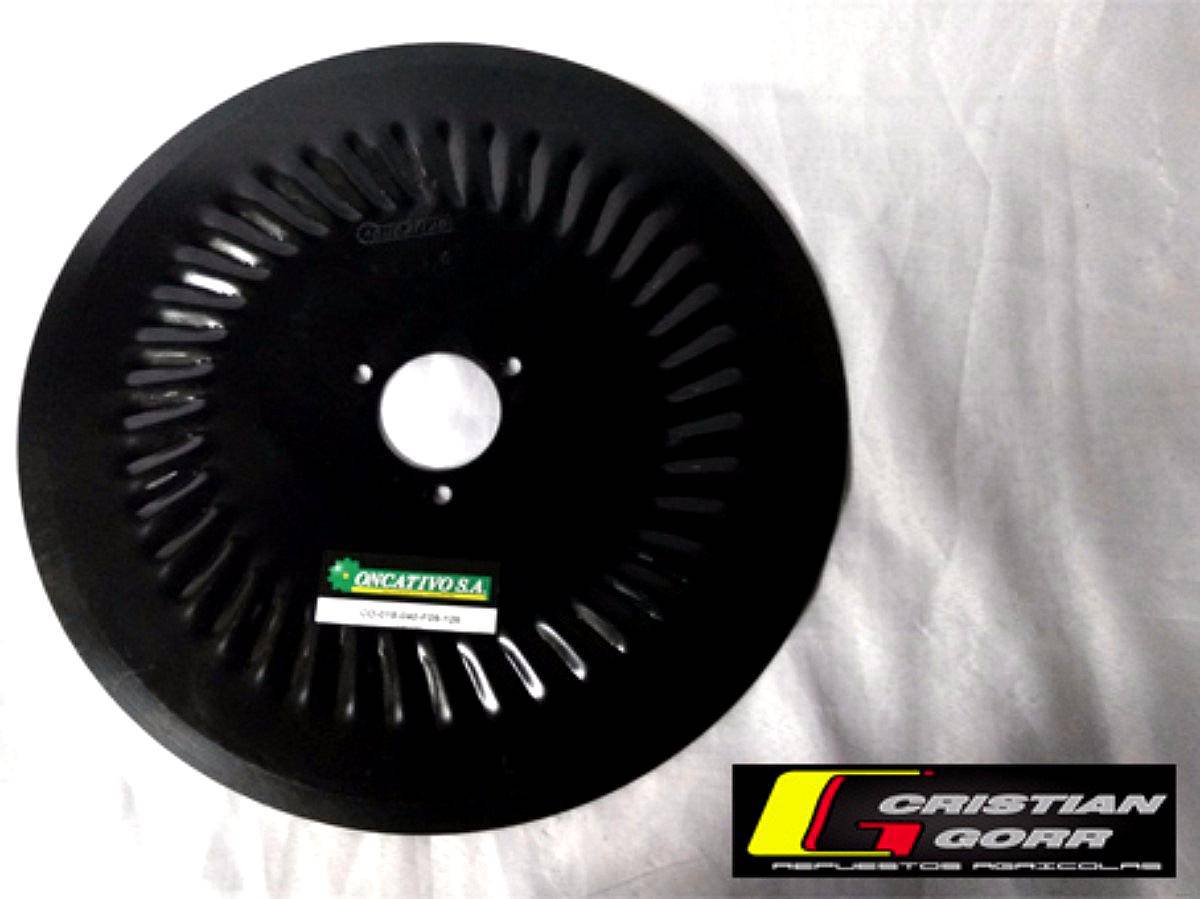 Cuchilla Duraflute 17 Pulgadas /sembradora Crucianelli