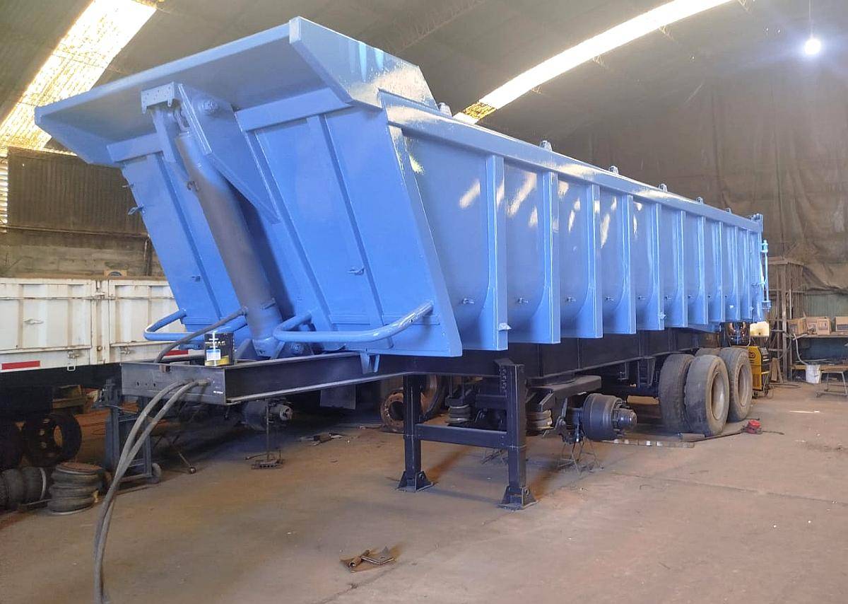 Semirremolque Batea Vuelco Trasero Astivia - 28 M3