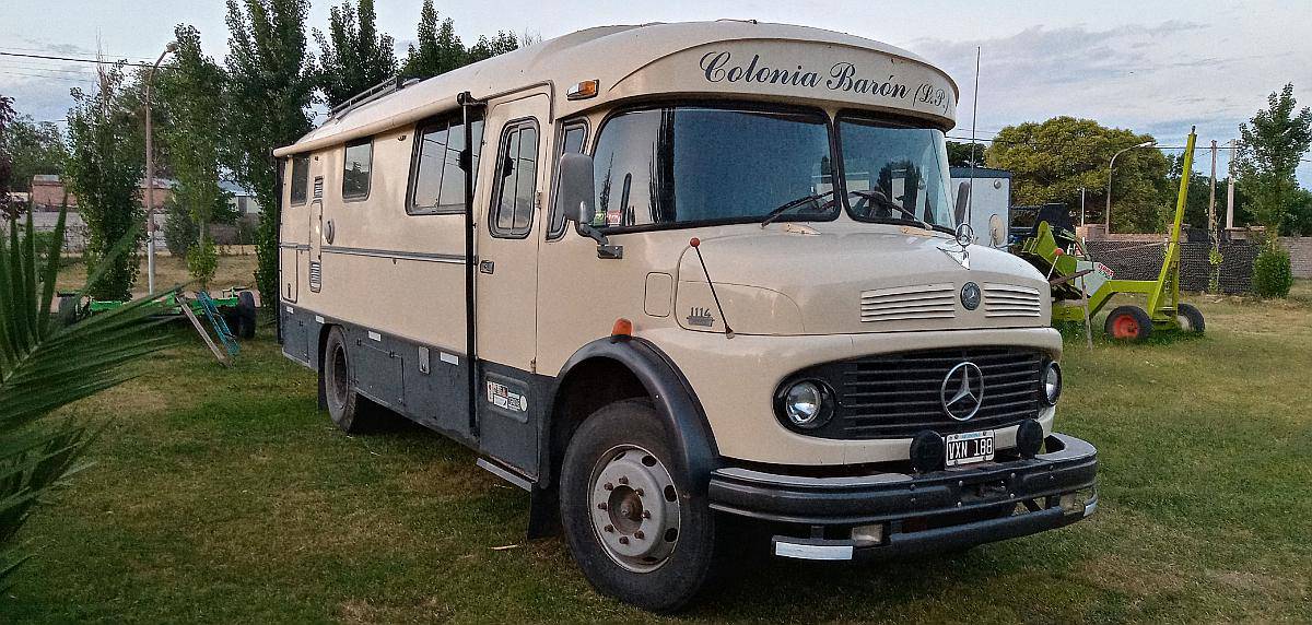 Motorhome Mercedes 1114 Totalmente Equipado