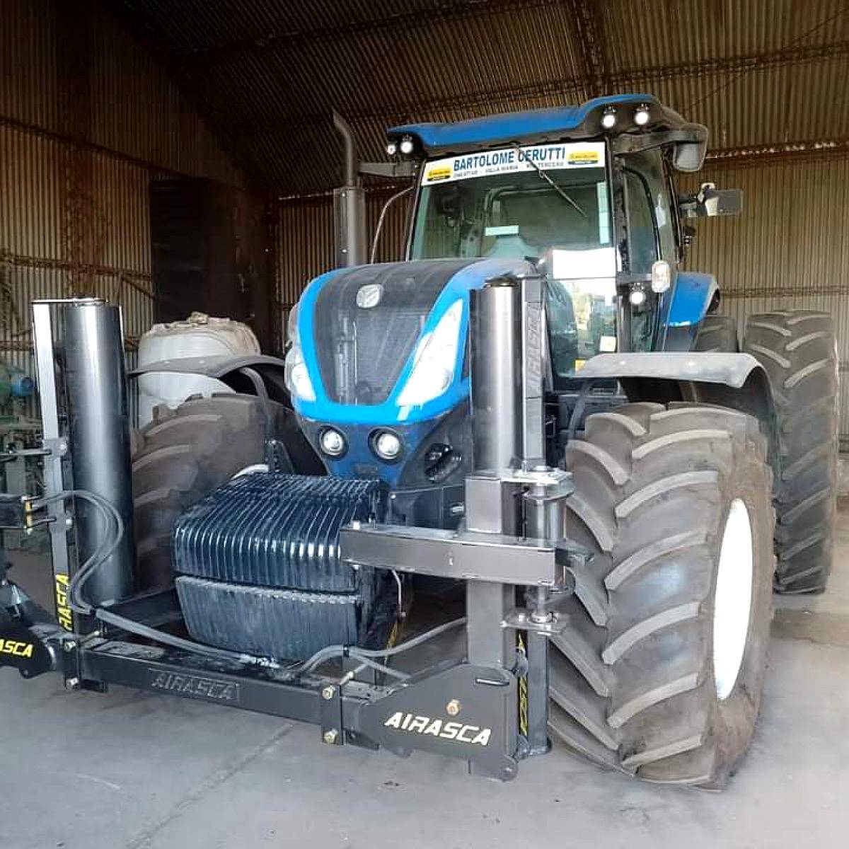 Pisa Rastrojo Airasca para Tractores de Todas las Medidas