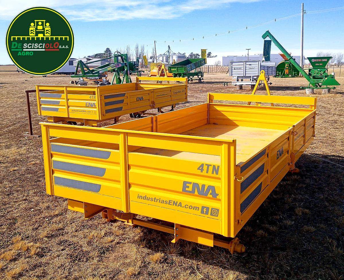 Acoplado Playo 4 X 2 Mts. 4 TN. ENA
