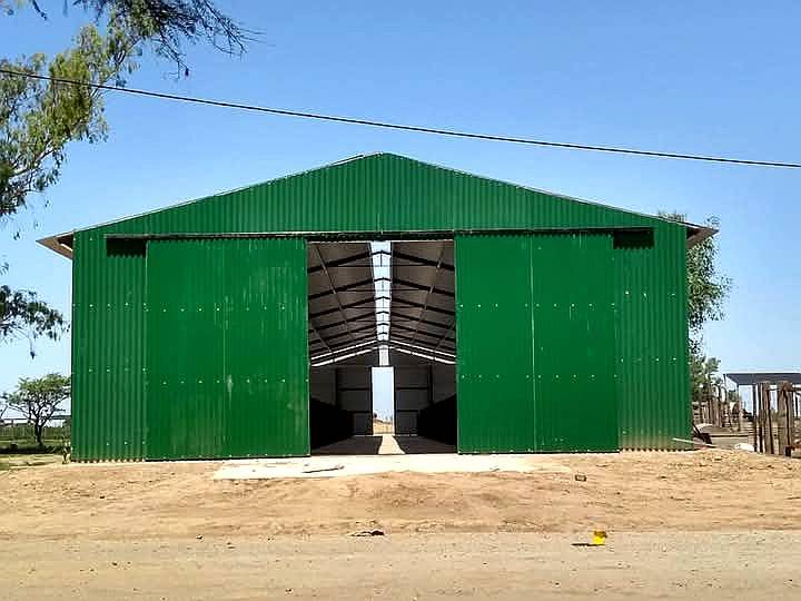 Guacheras Comunitarias, Estructura Metalica